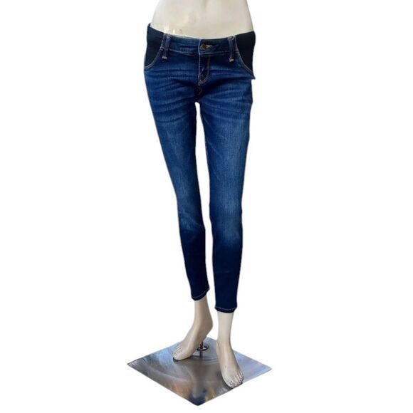8142..Liz Lange Maternity Skinny Jeans Size  XS/TP, W29" 26"Inseam  7"Rise - Picture 1 of 7
